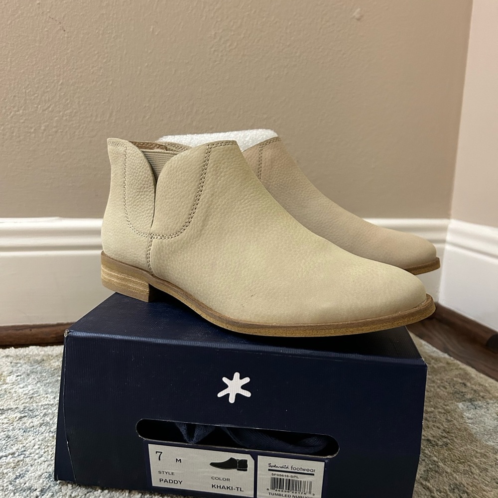 Splendid beige booties - New In Box